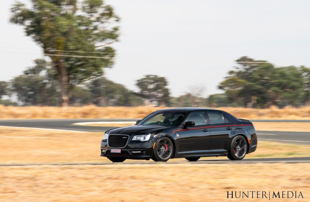 Ernie having a go in his Pacer at DECA Logic Centre