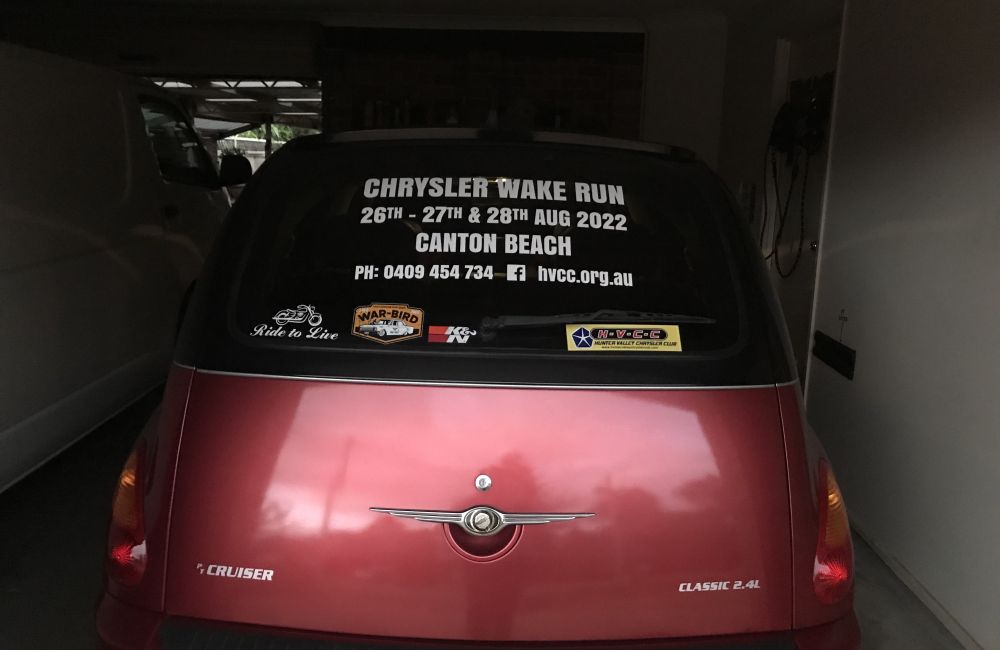 Chrysler Wake Run 2022  Advertisement