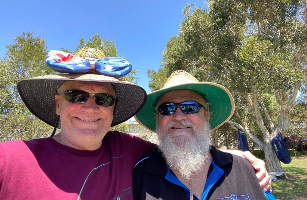 A couple of good blokes