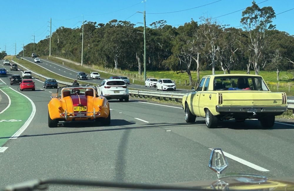 On the road heading to Swansea