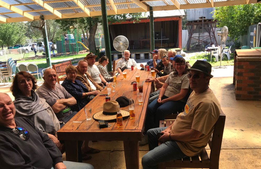 Pub lunch at Gerogery COTM