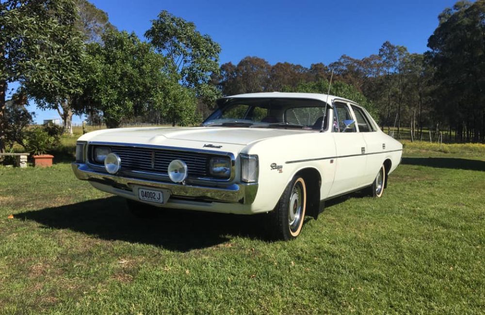 Jeff Nairn's 1972 VH Ranger XL Bondi Bleach
